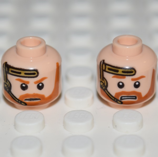 12+ Lego Light Nougat Head